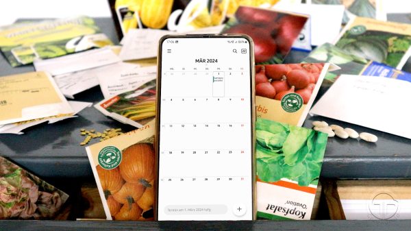 Digitaler Gartenkalender: 12 Gemüseaussaaten - Monatsansicht